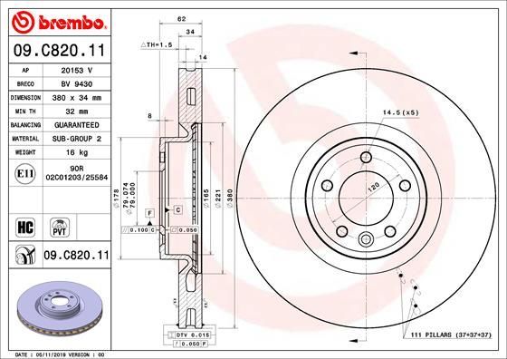 Brembo 09.C820.11