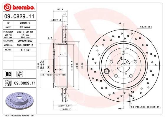 Brembo 09.C829.11