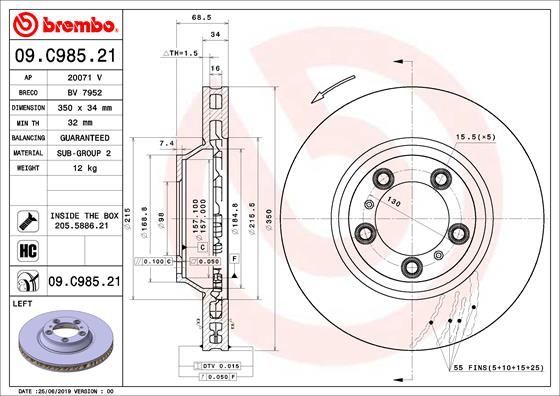 Brembo 09.C985.21