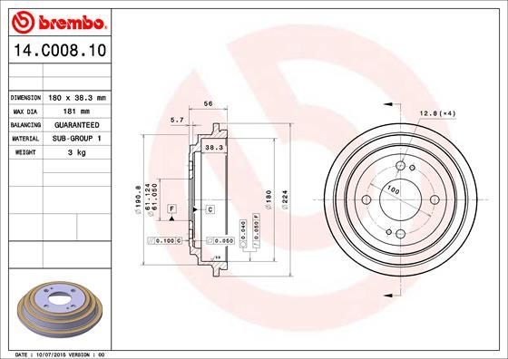 Brembo 14.C008.10