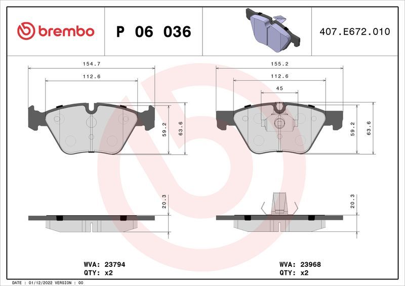 Brembo P 06 036X