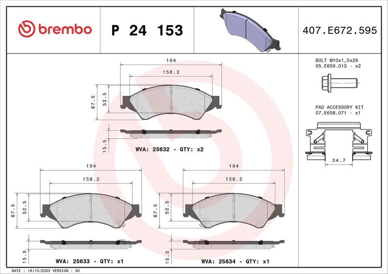 Brembo P 24 153X