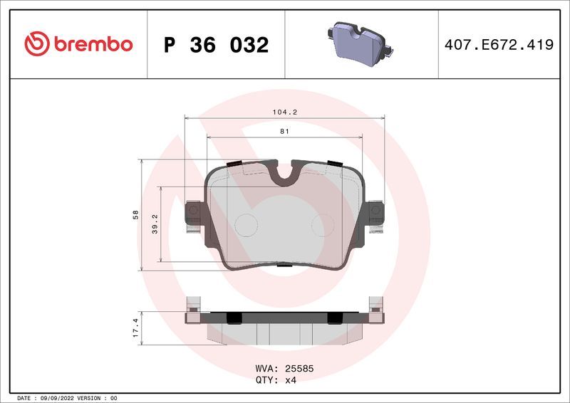 Brembo P 36 032