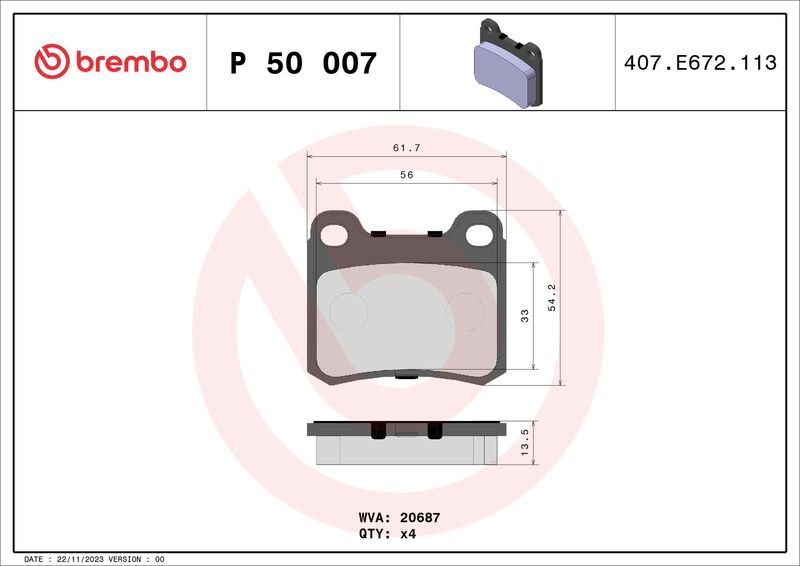 Brembo P 50 007