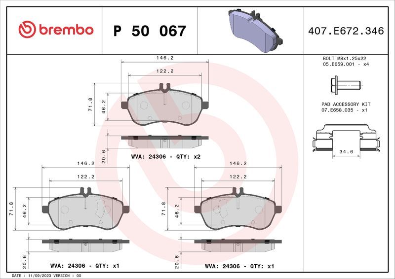 Brembo P 50 067X