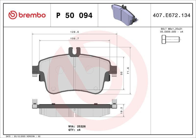 Brembo P 50 094X