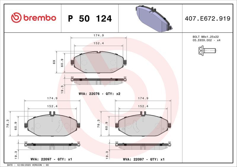 Brembo P 50 124