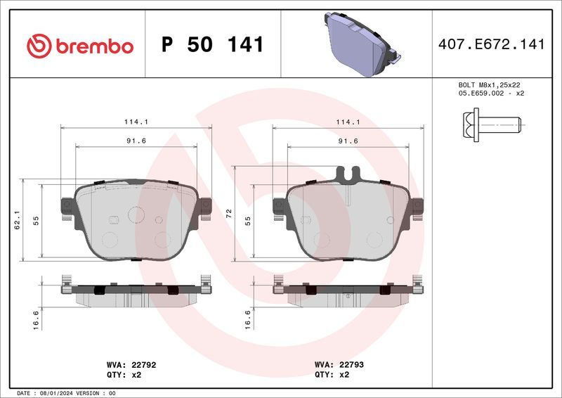 Brembo P 50 141