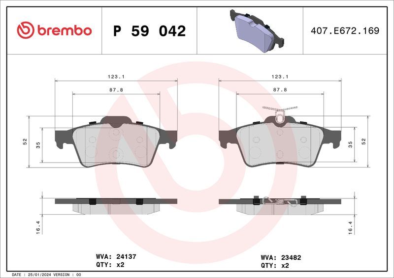 Brembo P 59 042X