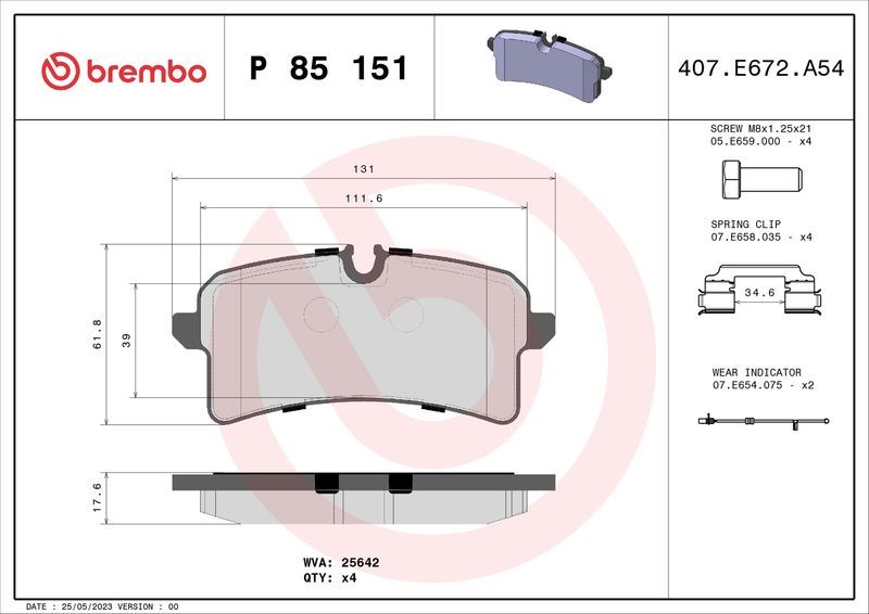 Brembo P 85 151