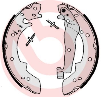 Brembo S 06 504 - Brzdové čeľuste -