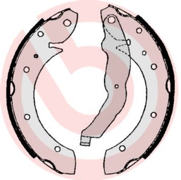 Brembo S 06 506 - Brzdové čeľuste -