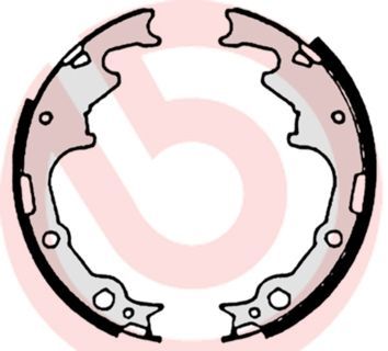 Brembo S 10 502 - Brzdové čeľuste -