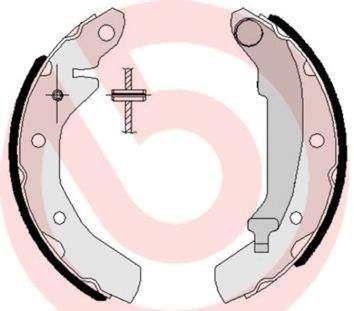 Brembo S 15 501 - Brzdové čeľuste -