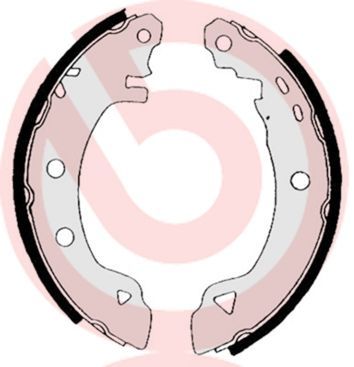 Brembo S 23 507 - Brzdové čeľuste -