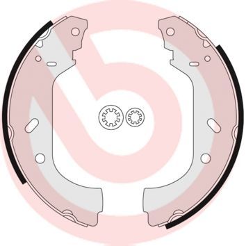 Brembo S 23 517 - Brzdové čeľuste -