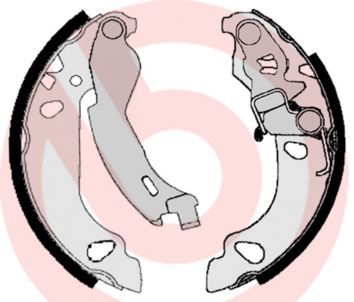 Brembo S 23 522 - Brzdové čeľuste -