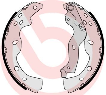 Brembo S 23 532 - Brzdové čeľuste -
