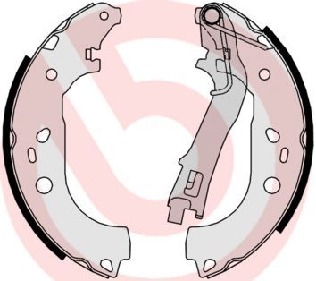 Brembo S 23 533 - Brzdové čeľuste -