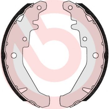 Brembo S 23 548 - Brzdové čeľuste -