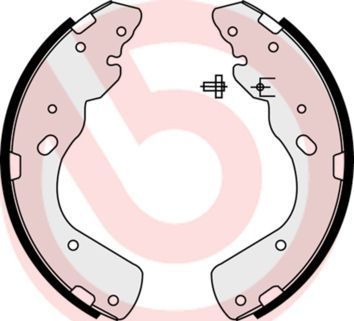 Brembo S 23 576 - Brzdové čeľuste -