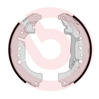 Brembo S 23 580 - Brzdové čeľuste -