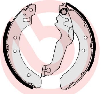 Brembo S 24 507 - Brzdové čeľuste -