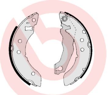 Brembo S 24 536 - Brzdové čeľuste -