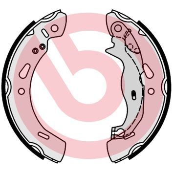 Brembo S 24 548 - Brzdové čeľuste -