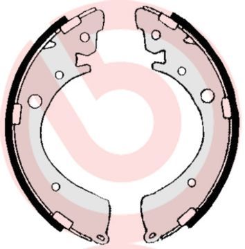 Brembo S 28 506 - Brzdové čeľuste -