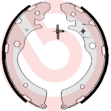 Brembo S 28 507 - Brzdové čeľuste -