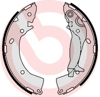 Brembo S 30 519 - Brzdové čeľuste -