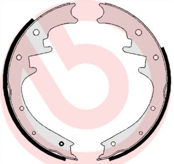 Brembo S 37 504 - Brzdové čeľuste -