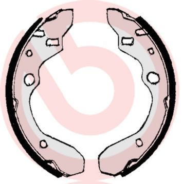 Brembo S 49 506 - Brzdové čeľuste -