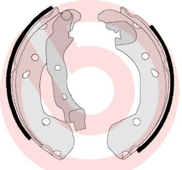 Brembo S 56 510 - Brzdové čeľuste -