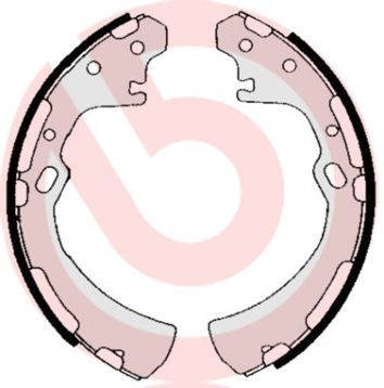 Brembo S 56 515 - Brzdové čeľuste -