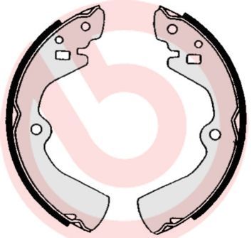 Brembo S 56 516 - Brzdové čeľuste -