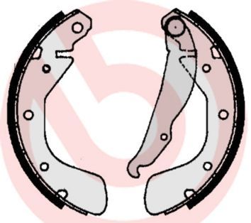 Brembo S 59 511 - Brzdové čeľuste -