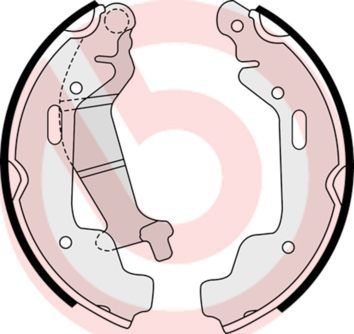 Brembo S 59 516 - Brzdové čeľuste -