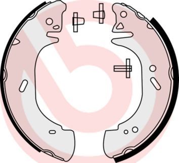 Brembo S 59 518 - Brzdové čeľuste -