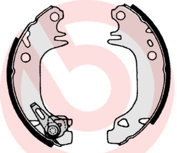 Brembo S 61 513 - Brzdové čeľuste -