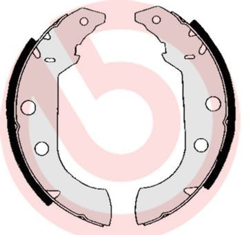 Brembo S 61 517 - Brzdové čeľuste -