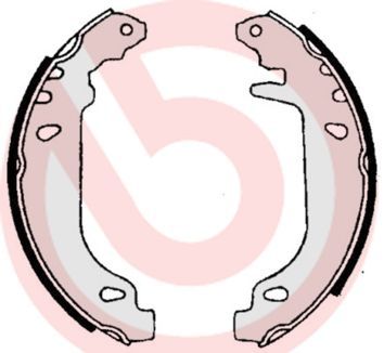 Brembo S 61 519 - Brzdové čeľuste -