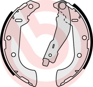Brembo S 61 521 - Brzdové čeľuste -