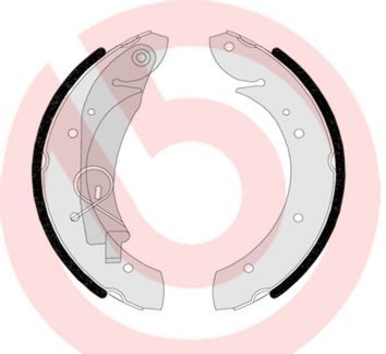 Brembo S 61 524 - Brzdové čeľuste -