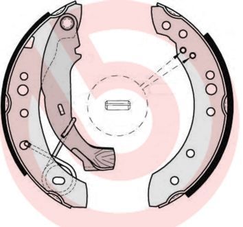Brembo S 61 526 - Brzdové čeľuste -