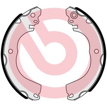 Brembo S 61 543 - Brzdové čeľuste -