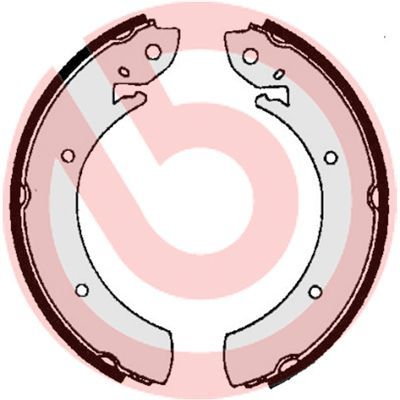 Brembo S 68 516 - Brzdové čeľuste -