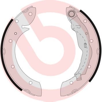 Brembo S 68 521 - Brzdové čeľuste -