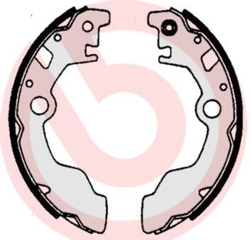 Brembo S 78 506 - Brzdové čeľuste -